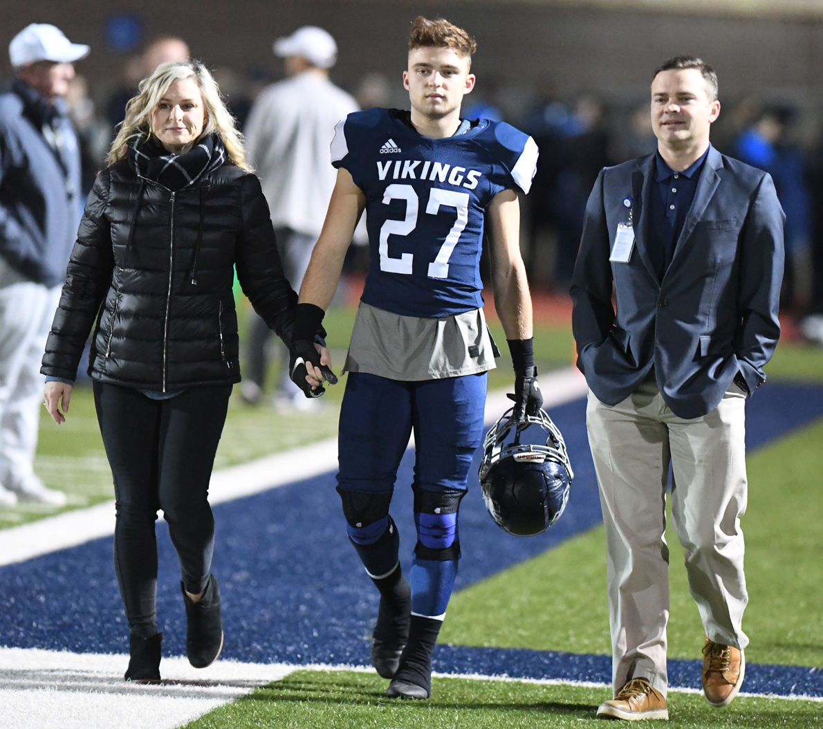 Bryan High senior night at Merrill Green Stadium